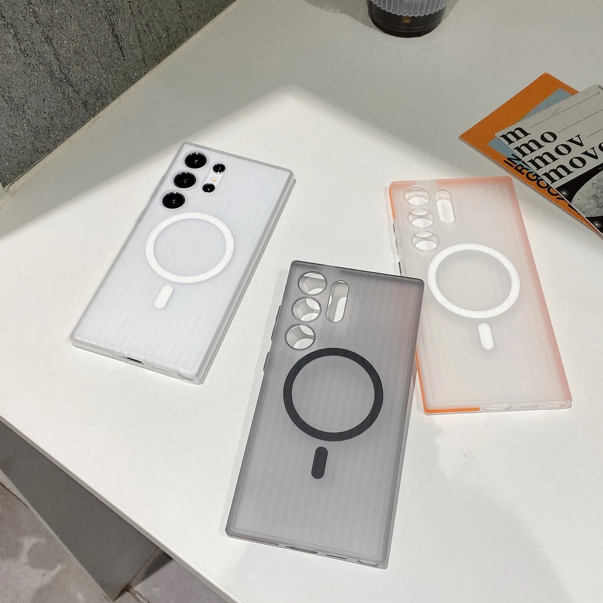 Case / Capinha Samsung Clear Magnética