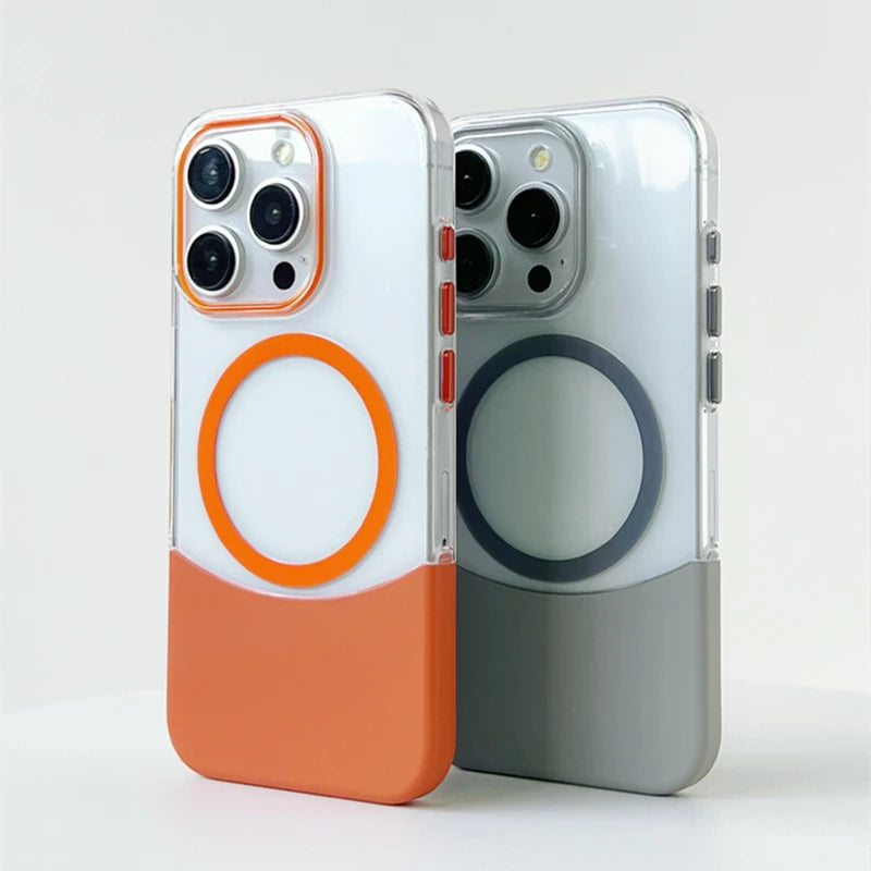 Case / Capinha Iphone Duo Click MagSafe (13 ao 15 Pro Max)