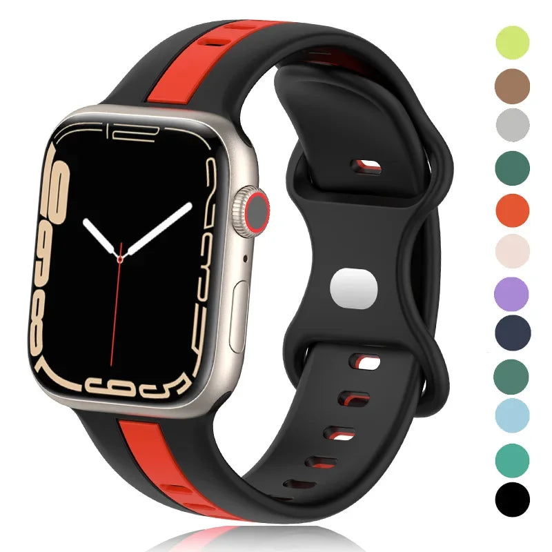 Pulseira Apple Watch - Silicone Duo