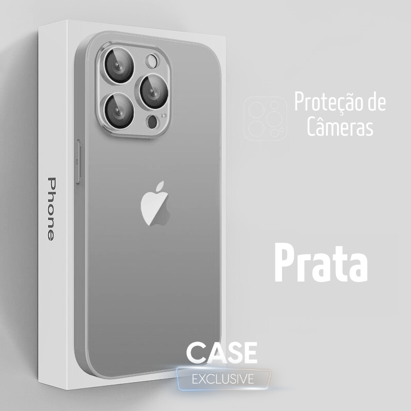 Case / Capinha Iphone i Glass (Series 13 ao 15 ProMax)